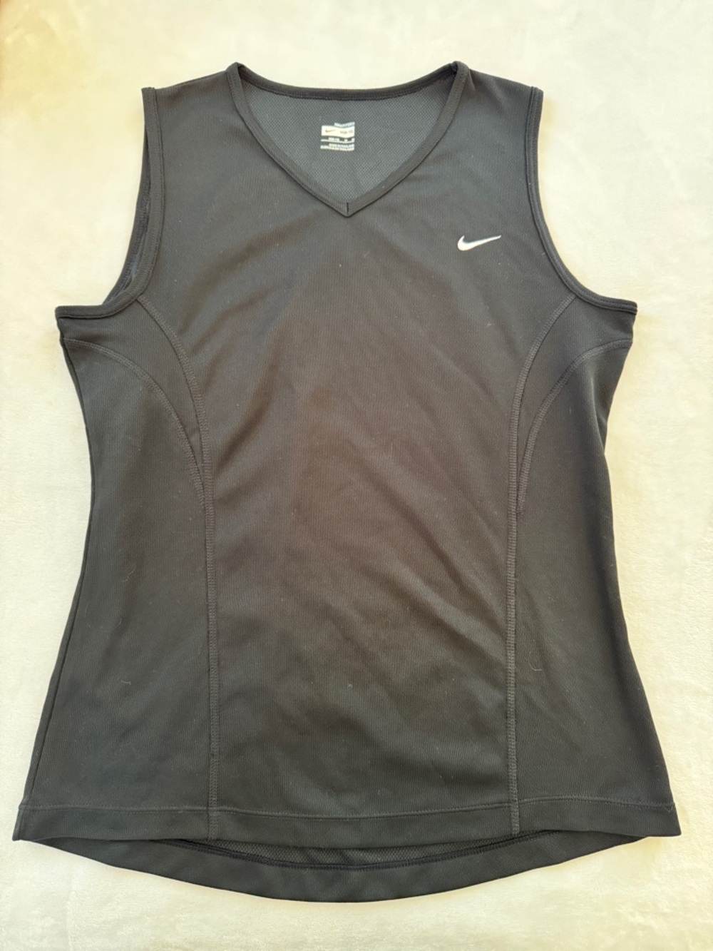 Nike Women’s Black Sleeveless Athletic Tank Size M (8-10)